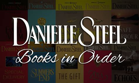 danielle steele list of books